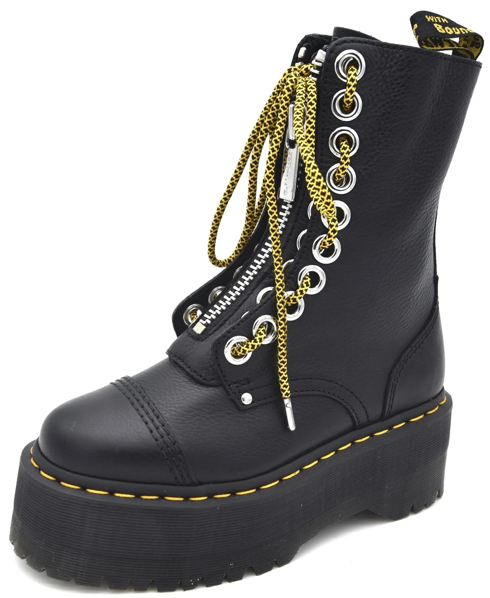 DR. MARTENS WOMAN OVER ANKLE BOOTS BOOTIES WITH WEDGE CODE SINCLAIR HI MAX