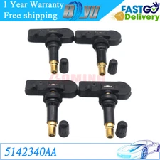 4pcs TPMS Tire Pressure Sensor 56029479AA For Dodge Jeep Wrangler Grand Cherokee