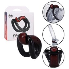 Male Penis Testicle Enhancer Strong Grip Long Lasting Sex Cock Ring for Men