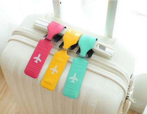 6 Pack Petit Colorful Loop Luggage Tags for Suitcase Travel Bag ID Name Label - 第 6/13 張圖片