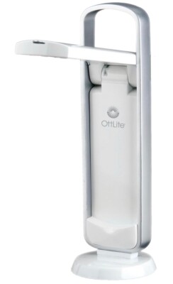 OttLite LED Mobile Task Lamp White Portable Lightweight Battery Operated White