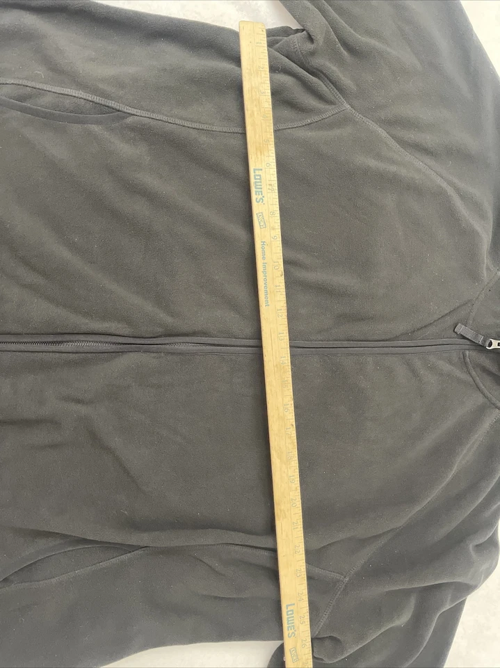 Sudadera/sudadera con capucha negra Merona talla XXL con cremallera Foto 4 de 4