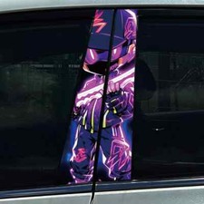 2X Anime Cold Boy Auto T&uuml;r Post Aufkleber DIY Modifikation Styling Aufkleber