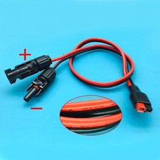 1.65-16.4' ft Solar Charging Cable fits ANDERSON POWERPOLE 600 Watt 12AWG Copper