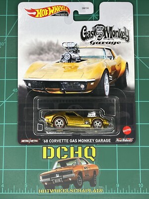 2021 Hot Wheels  POP CULTURE PREMIUM  '69 Corvette Gas Monkey Garage
