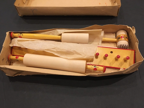 Vintage NOS Kitchen Wood Utensil Wall Rack Set Russian USSR 70s | eBay