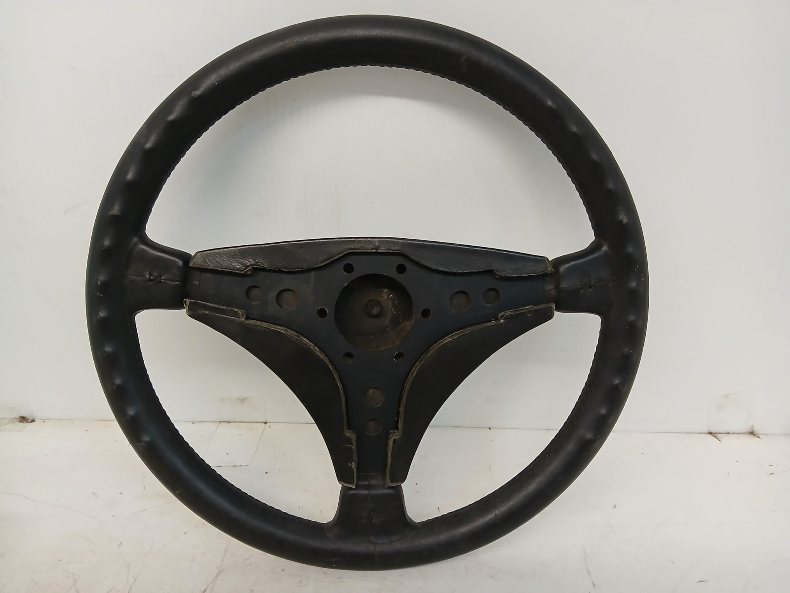 Genuine Vintage Raid 6 Steering Wheel Made in Italy for Porsche BMW Lamborghini