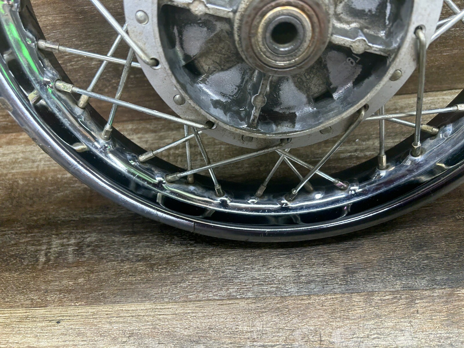 2004 04 Kawasaki Klx110 Klx 110 Rear Wheel Rim eBay