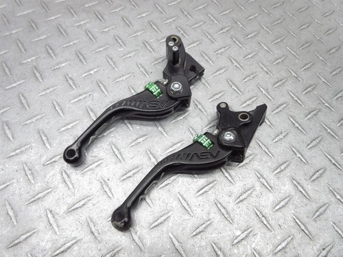 2008 06-08 Kawasaki Ninja 650R EX650R ASV Clutch Front Brake Lever Left Right