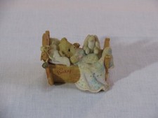 Vtg Cherished Teddies Baby Cradled With Love Figurine 911356, 1992, Hamilton rr