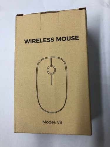 Victsing V8 Wireless Mouse 2.4G Slim Cordless Mice Optical Scroll PC Laptop Mac - Picture 14 of 16