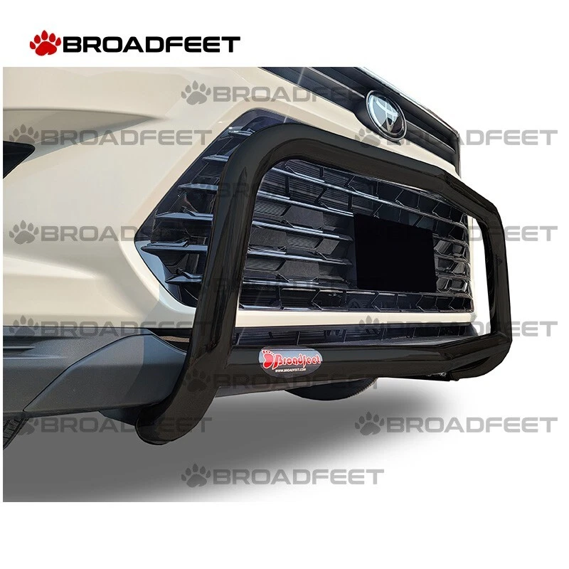 fits Toyota Grand Highlander 2024-2025 BLACK Front A-Bar Nudge Bumper Guard — 第 3/4 张图片