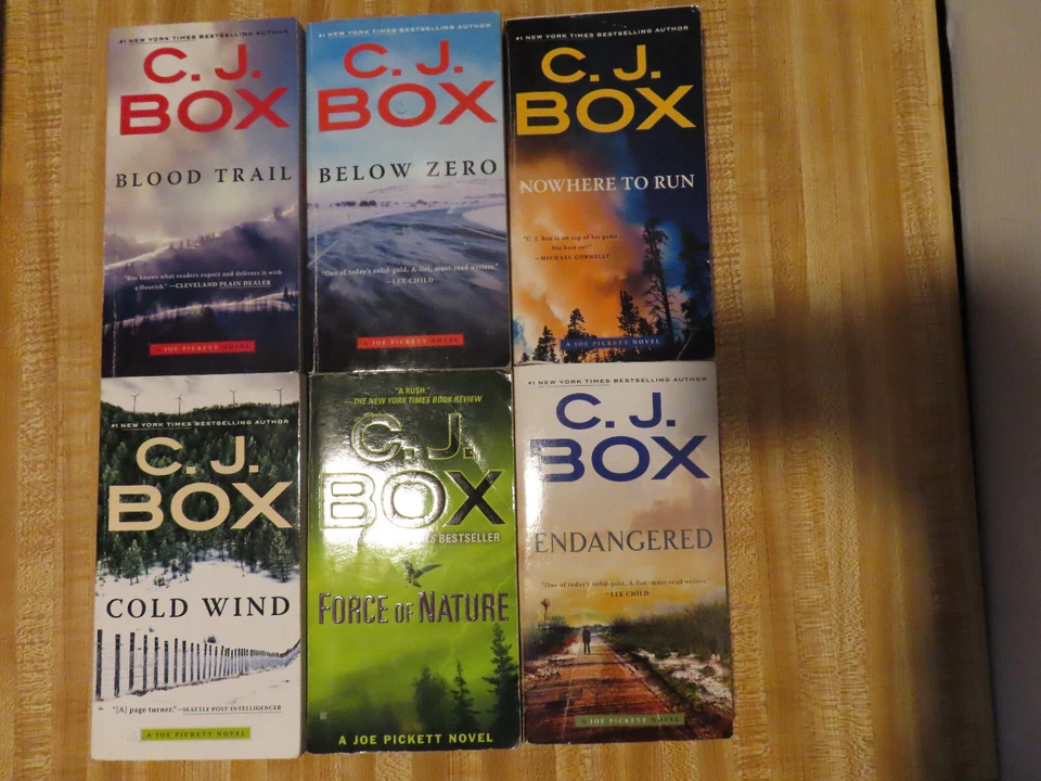 C.J. Box mixed lot of 26: Joe Pickett (20) Highway series (5) + A solo novel - Image 4 of 4