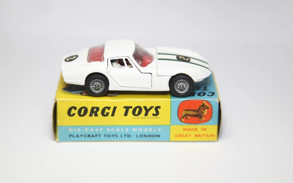 Corgi 324 Marcos 1800 GT com motor Volvo na caixa original - Lote 2 quase em perfeito estado - Imagem 3 de 4