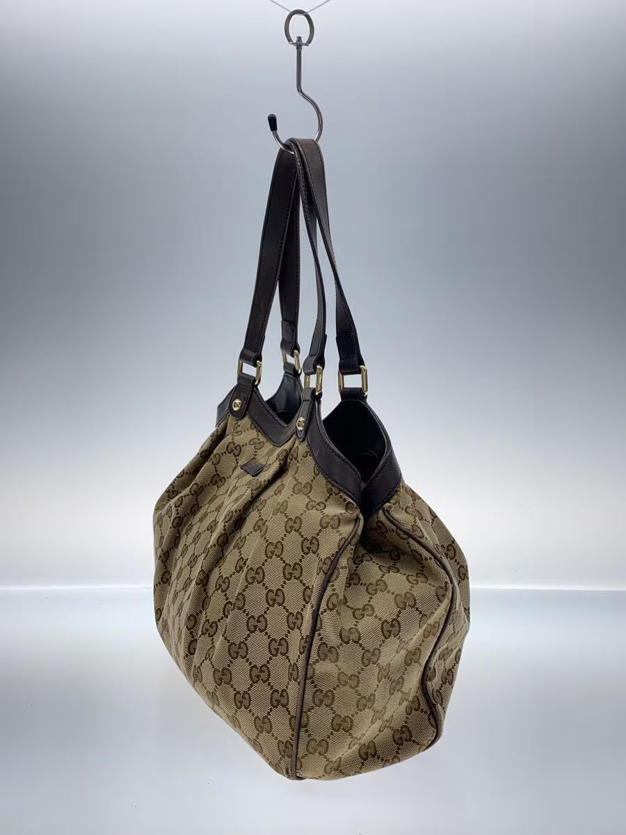 GUCCI GG Canvas Tote Bag with All-Over Pattern Made in Japan