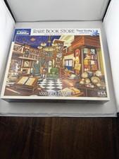 White Mountain Rare Book Store 1000 Piece Jigsaw Puzzle Large Pieces