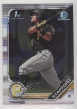 2019 Bowman Chrome Prospects Deon Stafford #BCP-214 qx0