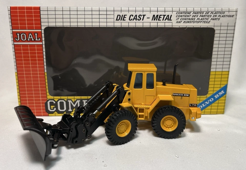 Joal Compact 1:50 Ref.164 Volvo BM L 70 Pala Bulldozer in metallo - Immagine 2 di 3