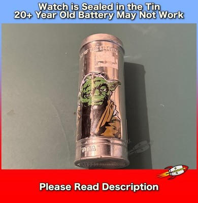 Burger King 2005 STAR WARS WATCH IN TIN EPISODE 2 Attack of the Clones SEALED