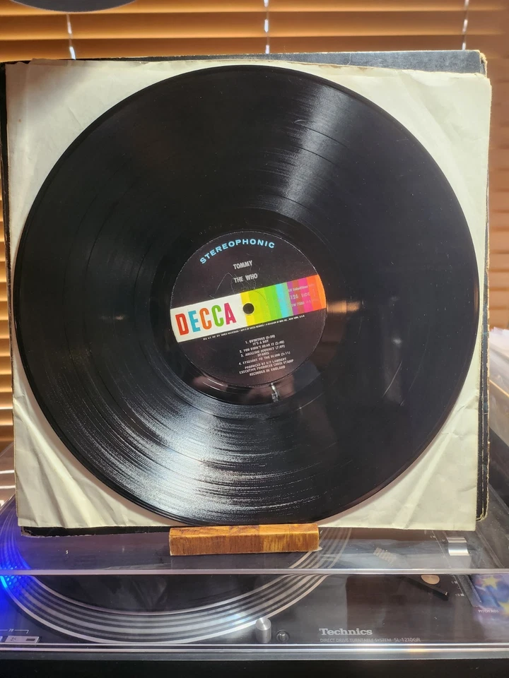 The Who, Tommy, 1969 Decca Dbl. Lp.,DXSW-7205, VG-VG+/ G+-VG - Image 3 of 4