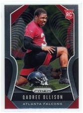 2019 Panini Prizm Qadree Ollison RC #375 Rookie Card NFL Atlanta Falcons. rookie card picture