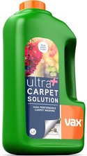 Vax Ultra+ 1.5L Carpet Cleaner Solution, Stain Remover Shampoo, Rose Burst Scent