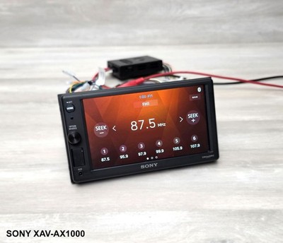 SONY XAV-AX1000 6.2'' APPLE CARPLAY MEDIA RECEIVER BLUETOOTH CAR STEREO FM RADIO