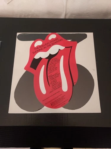 ROLLING STONES~RARE SEALED LP~SUCKING IN 70s~1981 1st PRESS~TONGUE HYPE STICKER