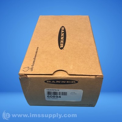 Banner Engineering Corp. VS2KRP5VQ Photoelectric Sensor, Receiver FNFP
