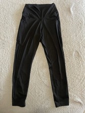 Victoria's Secret Pink Ultimate Leggings Size Small, Black Logo, Mesh