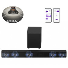 ULTIMEA 5.1 Dolby Atmos Soundbar 340W with Subwoofer Bluetooth Poseidon M60 Boom