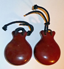 Vintage Wooden Castanets Barely Used