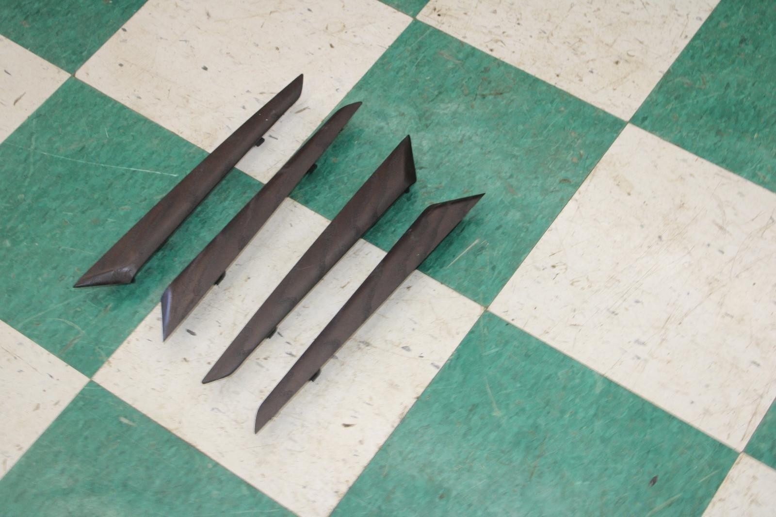 14-20 Ghibli Woodgrain Front Rear Door Trim Set Of 4x LH RH Unit OEM OE Factory