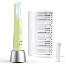 Dermaplaning Tool for Face, Dermaplane Razor for Women Face LED Light Facial ...