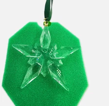 Swarovski Crystal 2025 ANNUAL EDITION LARGE CHRISTMAS ORNAMENT 5691172 AUTHENTIC