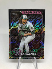 Justin Lawrence 2024 Topps 582 Montgomery Club Foil Card #259 Rockies
