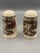 Johnson Brothers Friendly Village Salt and Pepper Shakers Set