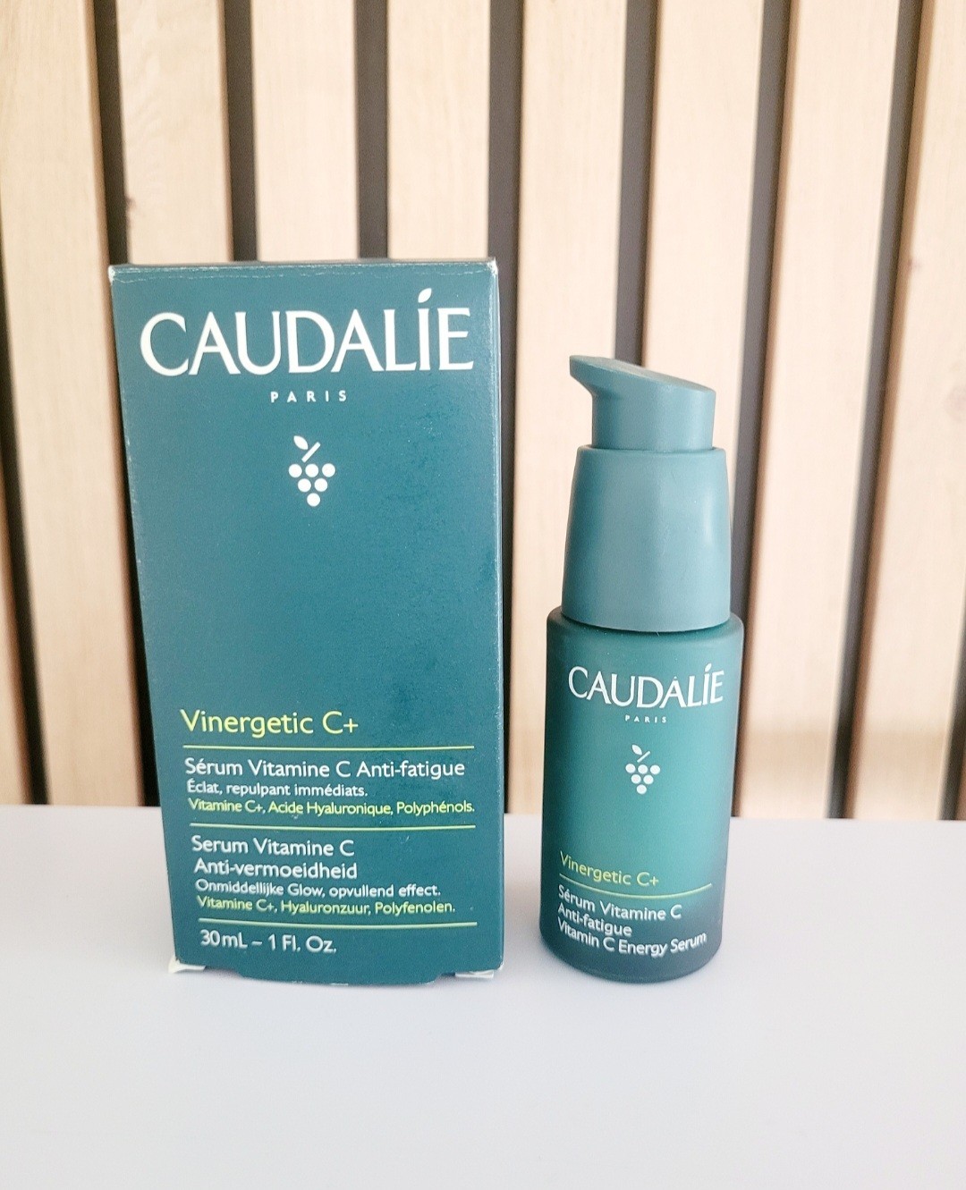 Sérum Vitamine C CAUDALIE Vinergetic C+ 30 ml idéal pour illuminer le teint terne le matin