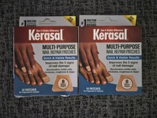 Kerasal Multi-Purpose Nail Repair Patches - 14ct LOT OF 2 FREE SHIPPING