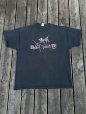 vintage iron maiden t shirt xl