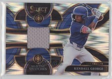 2024 Panini Select Selective Swatches Flash Prizm Kendall George #SS-KG 8d2