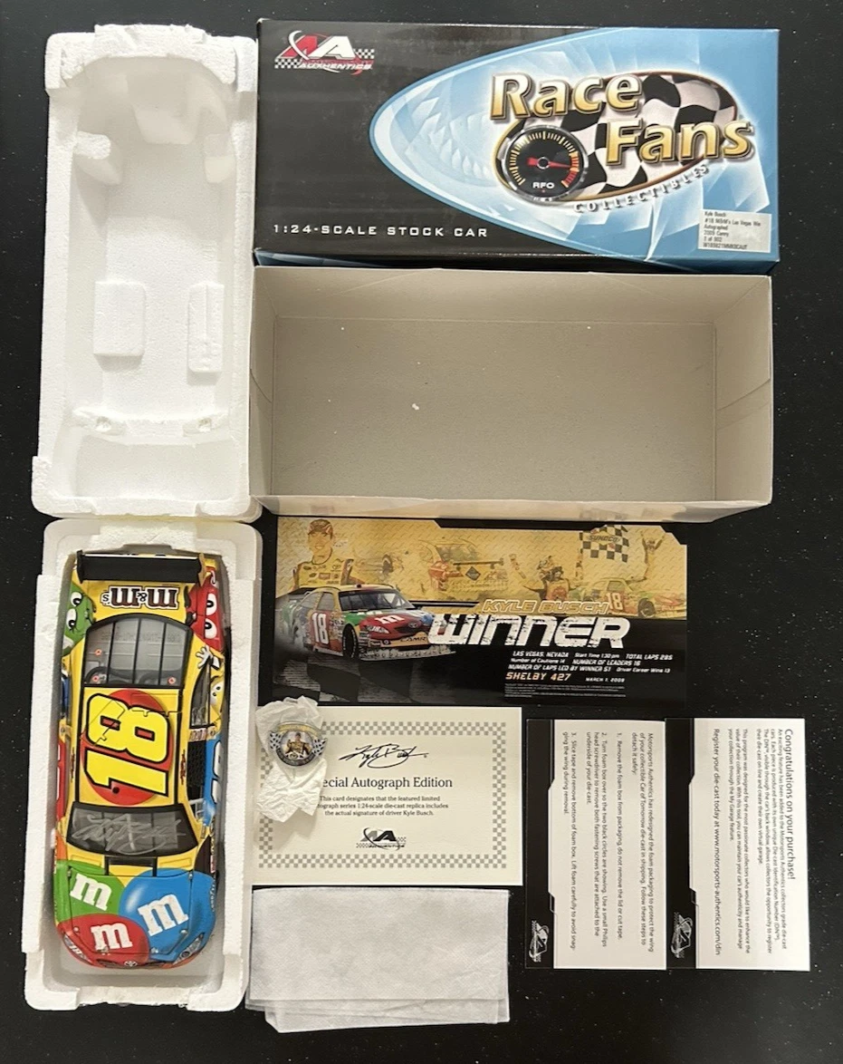 NASCAR 1:24 Kyle Busch Diecast Racing Cars for sale | eBay