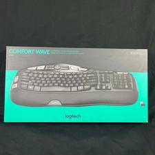 Logitech K350 Comfort Wave Wireless Keyboard with Dongle NEW OPEN BOX