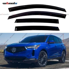 Fits Acura RDX 2013-2018 Out Channel Vent Window Visor Rain Sun Guards Deflector