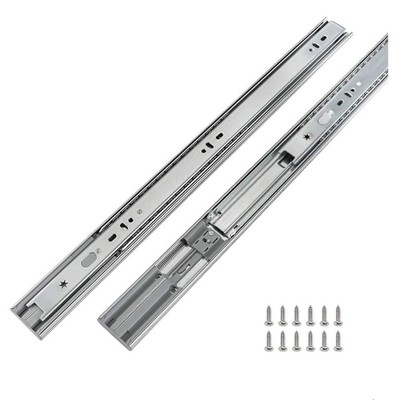 LONTAN 6 Pairs 16 Inch Soft Close Drawer Slides Side Mount Heavy Duty