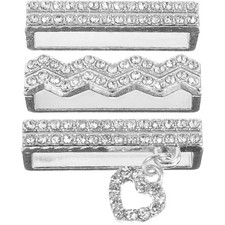3 Pcs Watch Strap Charms Smartwatch Ring Decoration Band Decorative Loops