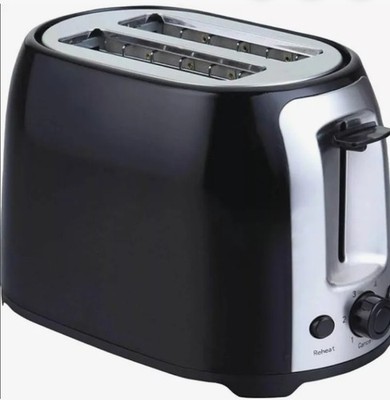 Parini Cookware Extra Wide Slot Two Slice Toaster New! Six Browning Settings!