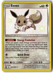 Eevee SV41/SV94 Hidden Fates Shiny Vault Holo Rare