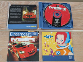 Sega Dreamcast -Metropolis Street Racer (MSR) CIB PAL