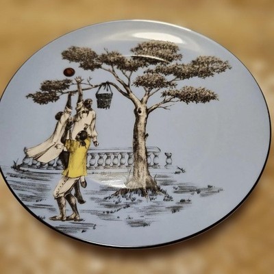 Wedgwood Sheila Bridges Harlem Toile Mug & Plate 4-Piece Set